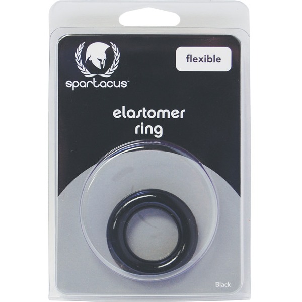 Elastomer C Ring Relaxed Black