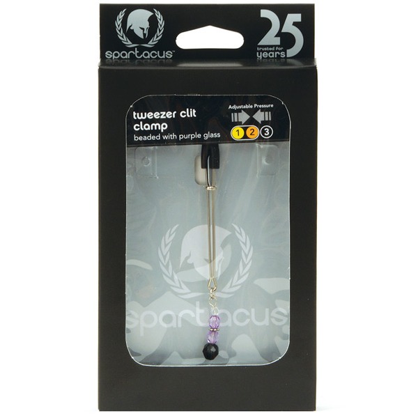 Clit Clamp W/purple Beads