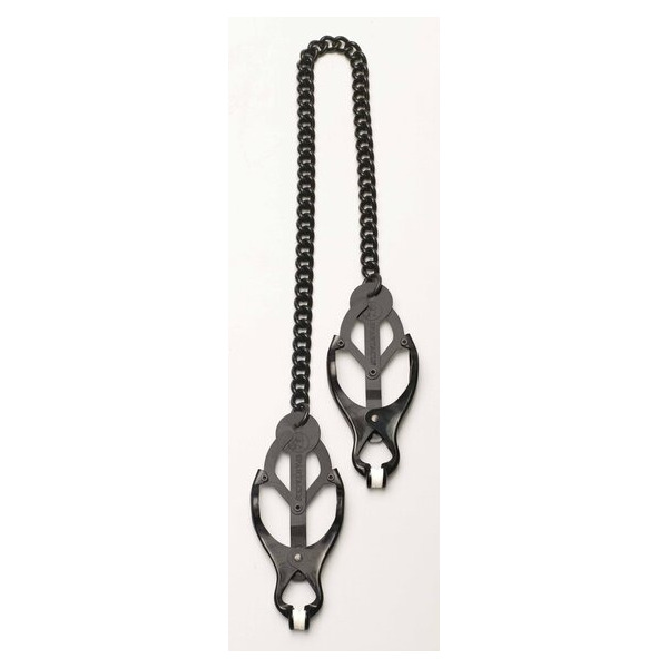 Black Butterfly Clamp W/link Chain