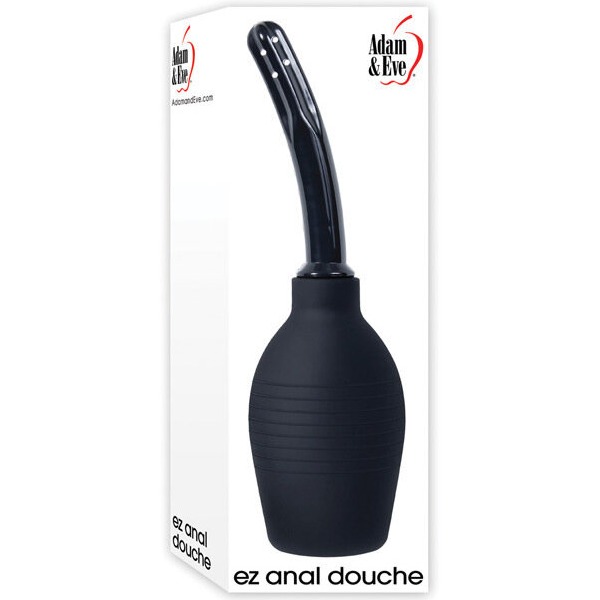 Adam & Eve EZ Anal Douche - Black