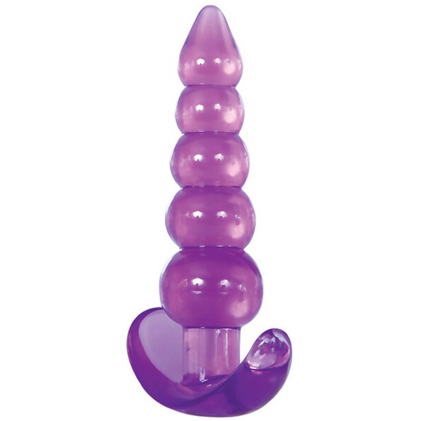 Adam & Eve Bumpy Delight Anal Plug - Purple