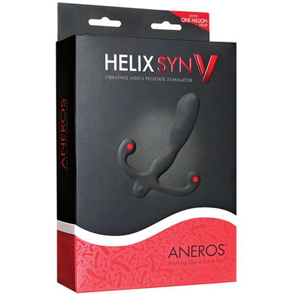 Aneros Helix Syn V Prostate Massager- Black