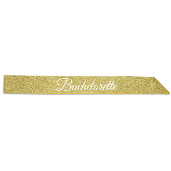 Bachelorette Glittered Sash