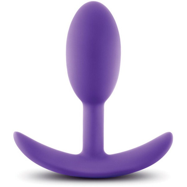 Blush Luxe Wearable Vibra Slim Plug Small - Purple