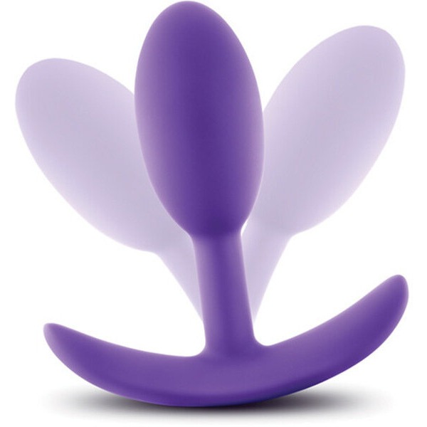 Blush Luxe Wearable Vibra Slim Plug Small - Purple