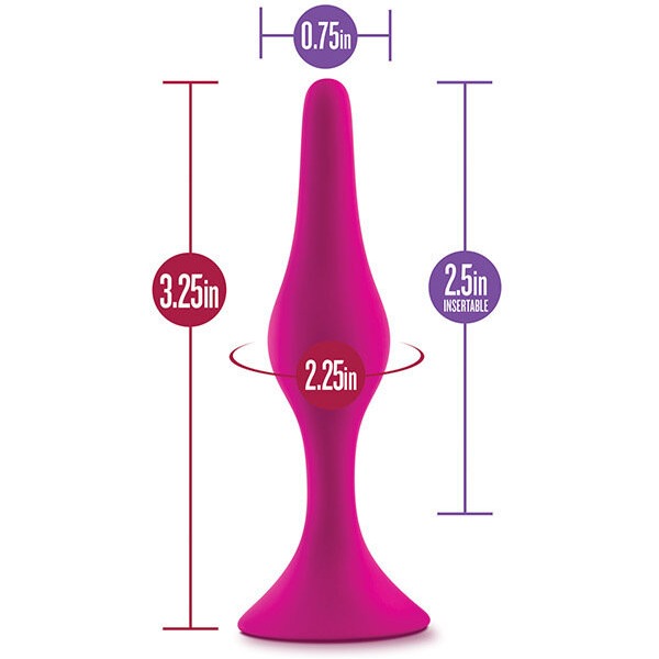 Blush Luxe Beginner Plug Small - Pink