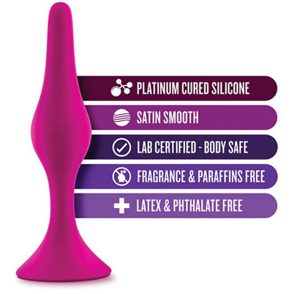 Blush Luxe Beginner Plug Small - Pink