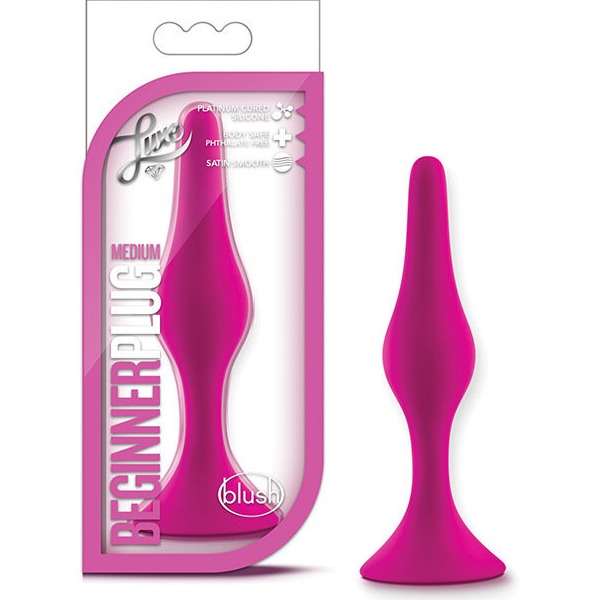 Blush Luxe Beginner Plug Medium - Pink