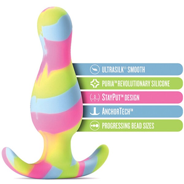 Blush Avant Kaleido Silicone Plug - Lime