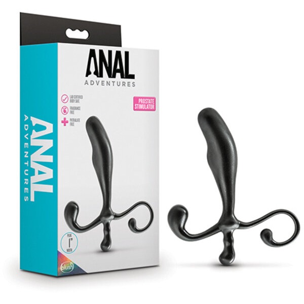 Blush Anal Adventures Prostate Stimulator - Black