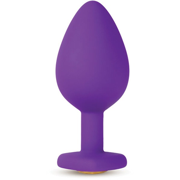 Blush Temptasia Bling Plug w/Gem Medium - Purple