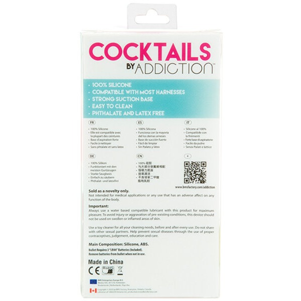 Addiction Cocktails 5.5" Dong - Purple Cosmo