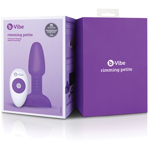 b-Vibe Petite Rimming Plug - Purple