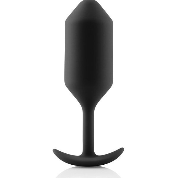 b-Vibe Weighted Snug Plug 3 - 180 g Black