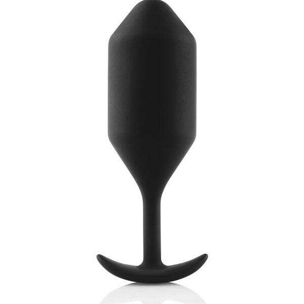 b-Vibe Weighted Snug Plug 4 - 257 g Black