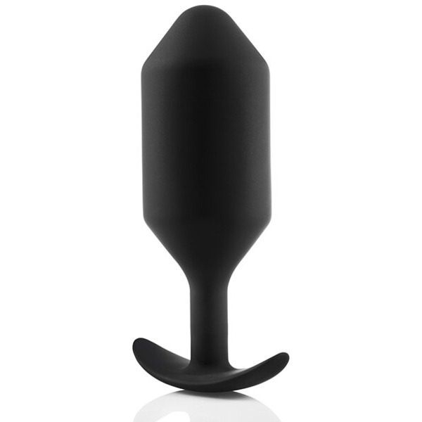 b-Vibe Weighted Snug Plug 6 - 515 g Black