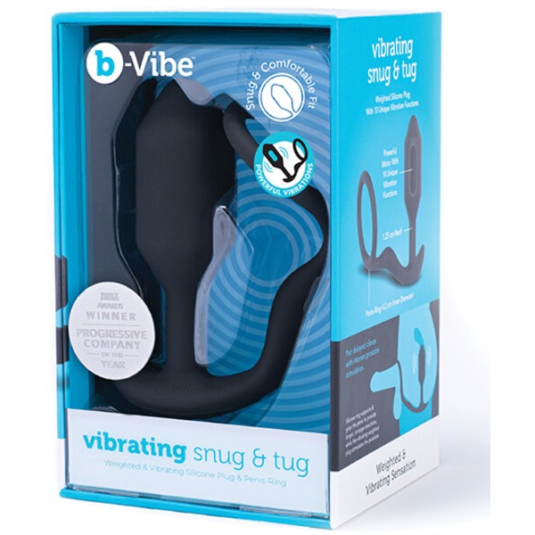b-Vibe Vibrating Snug & Tug Medium - Black