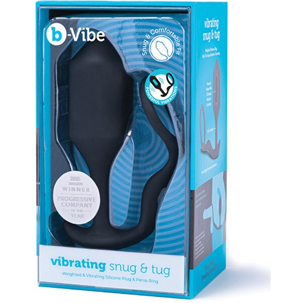 b-Vibe Vibrating Snug & Tug XL - Black