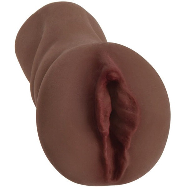 Curve Novelties Home Grown Pussy Delicate Daisy - Chocolate