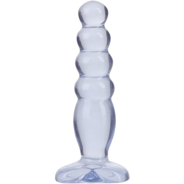 Crystal Jellies 5" Anal Delight - Clear
