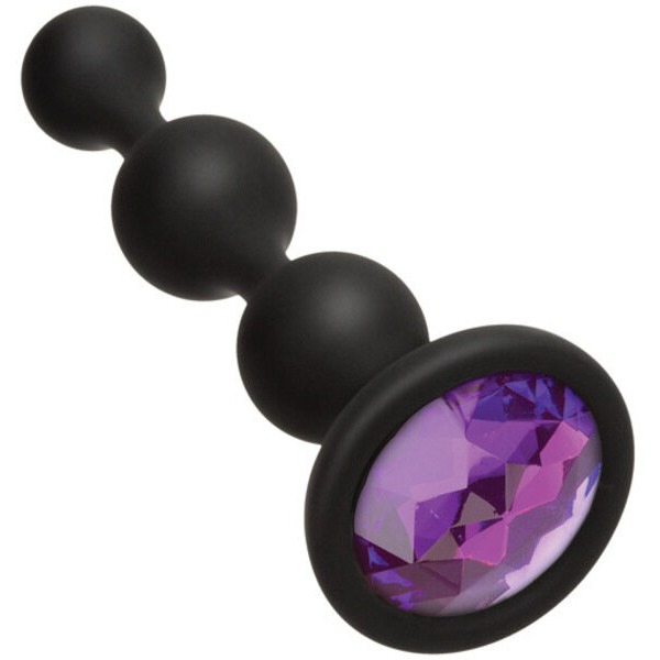 Booty Bling Wearable Silicone Beads - Purple