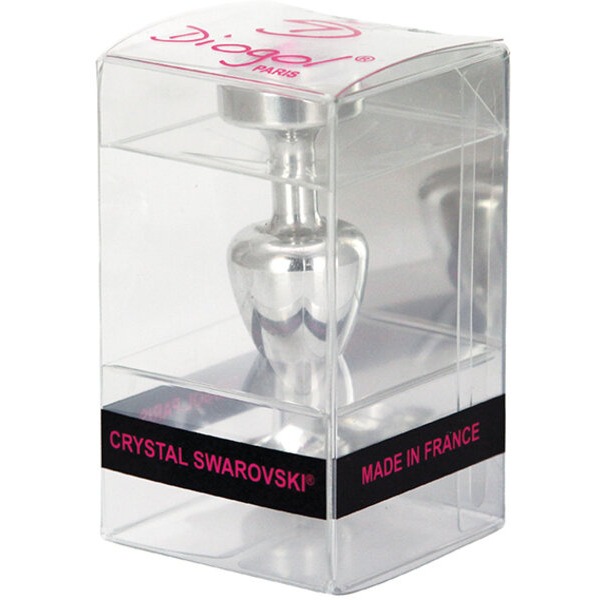 Diogol Anni Magnetic Stone - 25 mm Clear/Red