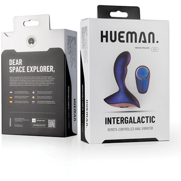 Hueman Intergalactic Anal Vibrator - Purple