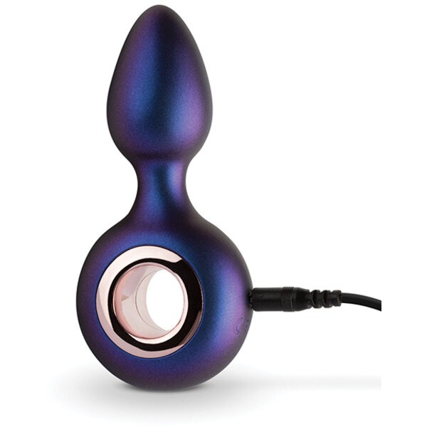 Hueman Deep Space Vibrating Anal Plug - Purple