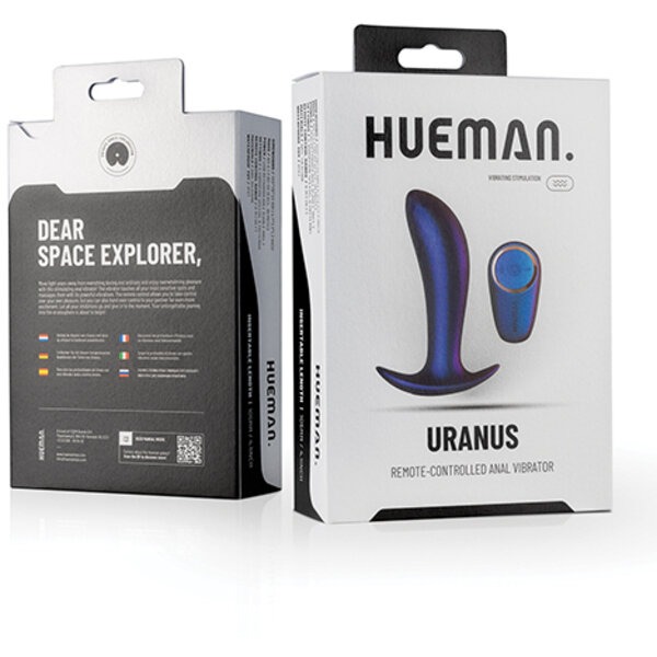 Hueman Uranus Anal Vibrator - Purple