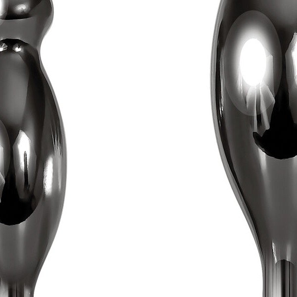 Evolved Joy Sticks 2 pc Plug Set - Black/Chrome