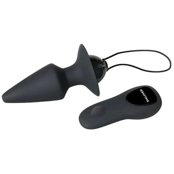 Evolved Plug & Play Remote Anal Plug - Black