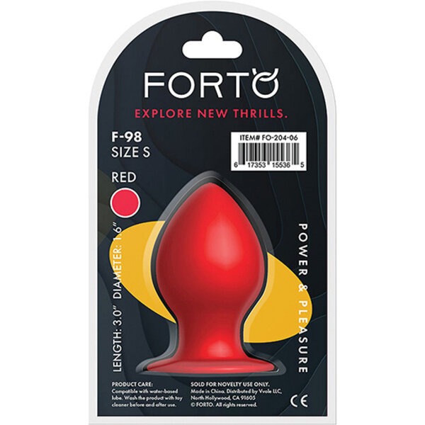 Forto F-98 Plug - Small Red
